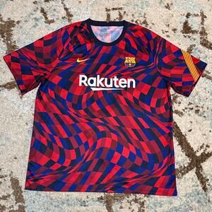 Nike Barcelona FCB 2020/21 Pre-Match Jersey Size 2XL Soccer Football